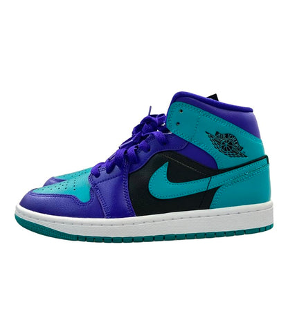 美品 ナイキ ミドルカットスニーカー AIR JORDAN 1 MID BQ6472-502 レディース SIZE 23.5 (M) NIKE