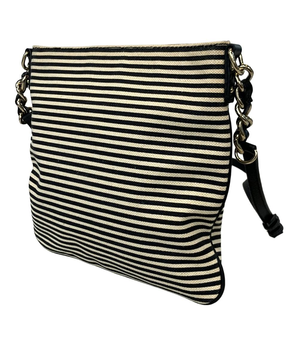 Kate Spade ショルダーバッグ 斜めがけ ボーダー柄 レディース ケイトスペード