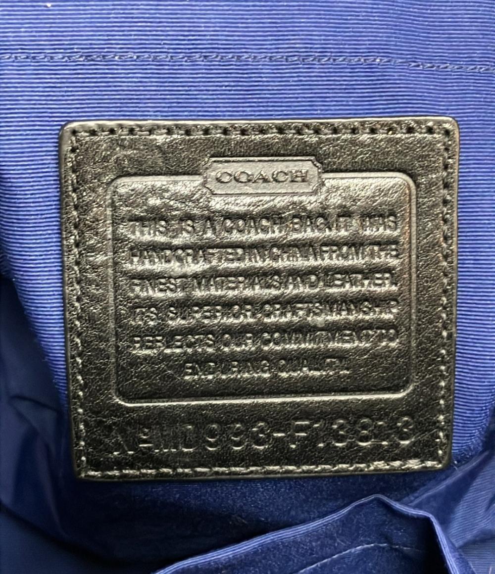 COACH トートバッグ ショルダーバッグ 2WAY 斜め掛け ミニシグネチャー F13813 レディース コーチ