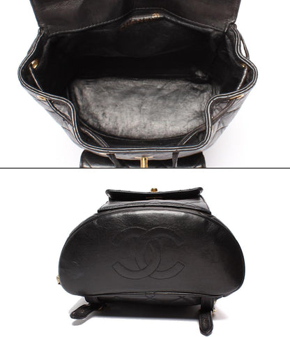 シャネル チェーンリュックサック バックパック マトラッセ ゴールド金具 ラムスキン A10177 レディース CHANEL