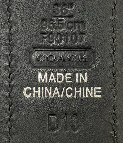 COACH ベルト ミニシグネチャー レザー F90107 メンズ コーチ