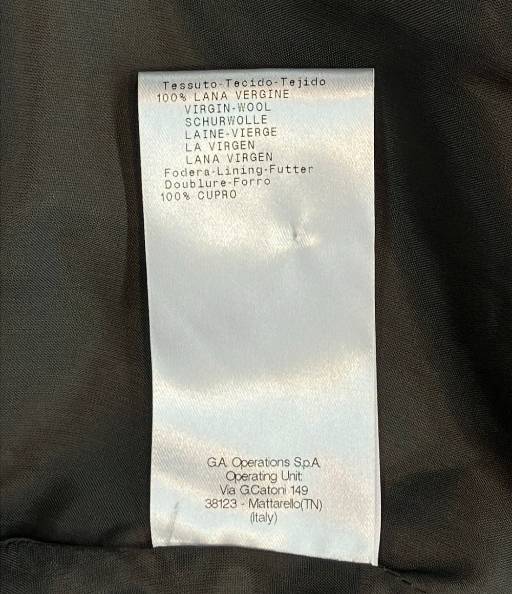 美品 GIORGIO ARMANI テーラードジャケット KAG18T 0A143 レディース SIZE 48 (XL) ジョルジオアルマーニ