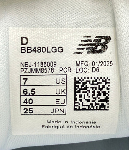 NEW BALANCE ローカットスニーカー BB480LGG レディース メンズ SIZE 25.0 ニューバランス