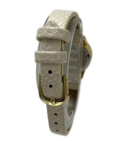 美品 Maison de FLEUR ぬ 腕時計 クオーツ ホワイト レディース メゾンドフルール