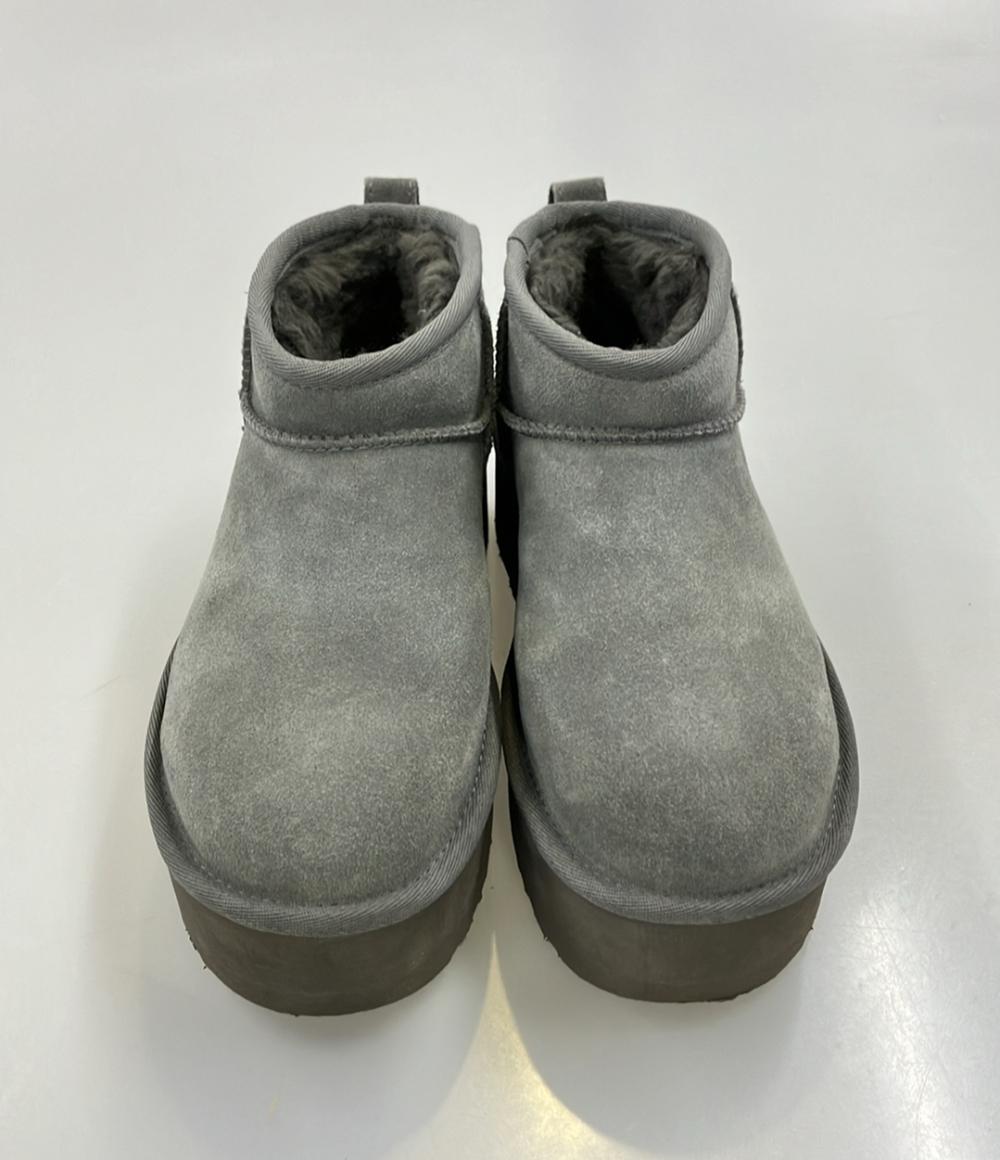 UGG ムートンブーツ 厚底 クラシック ウルトラ ミニ プラットフォーム