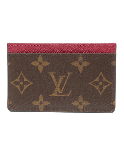 美品 LOUIS VUITTON カードケース ポルト カルト サーンプル モノグラム M60703 レディース ルイ・ヴィトン