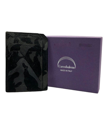 ラルコバレーノ コインケース カードケース 迷彩柄 メンズ L'arcobaleno