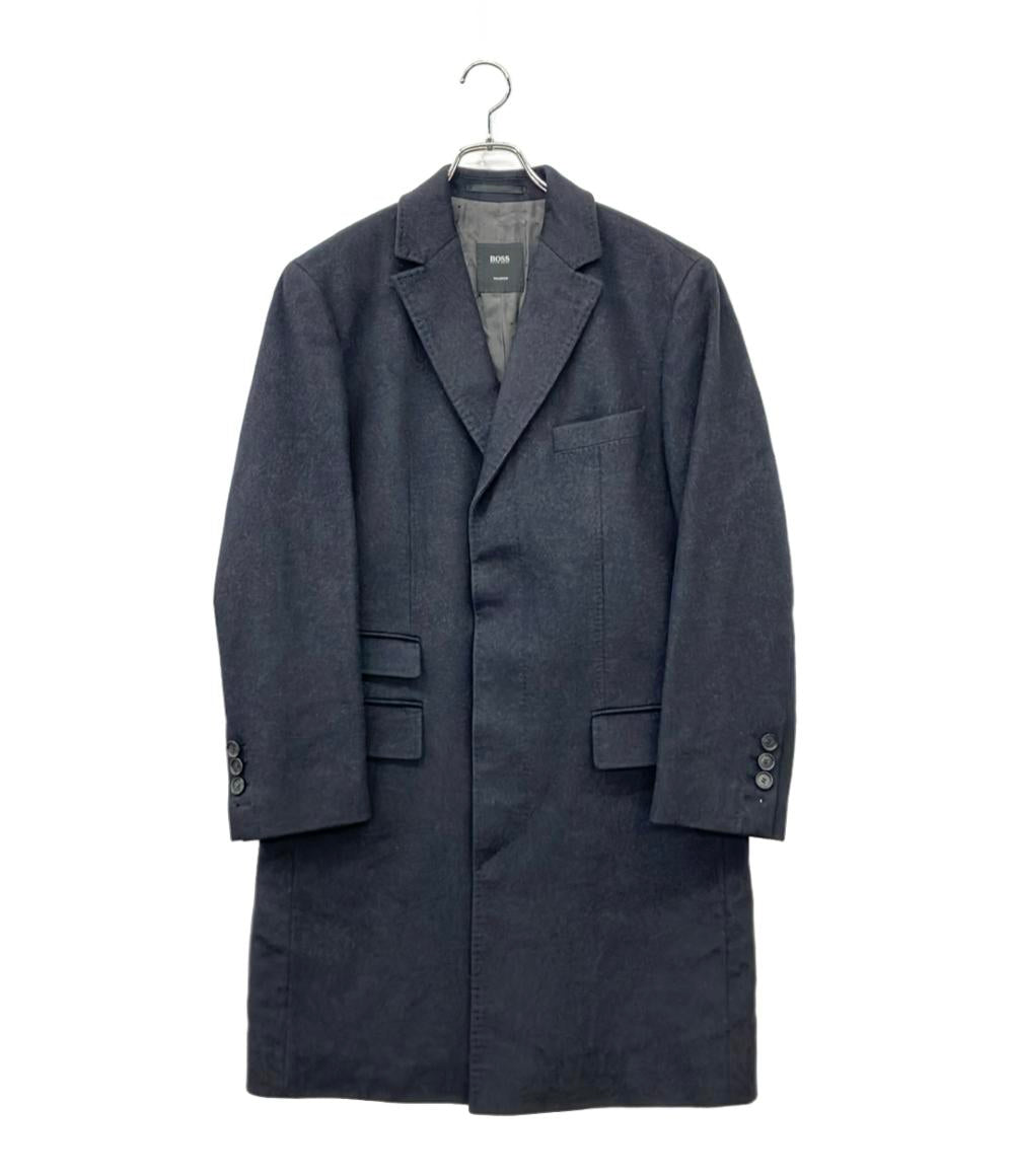 訳あり HUGO BOSS チェスターコート メンズ SIZE FR 48 (L) ヒューゴボス