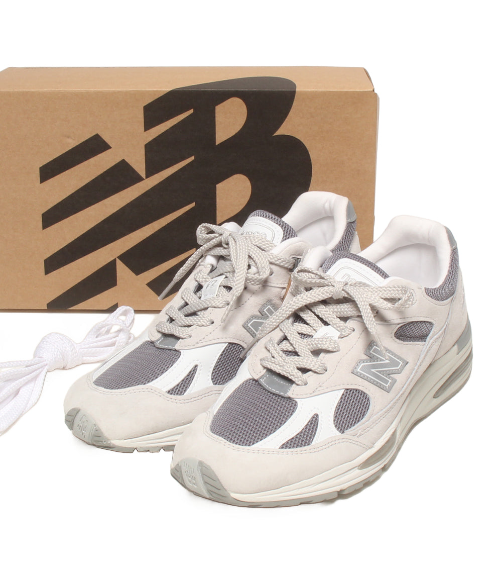 美品 NEW BALANCE ローカットスニーカー U991LG2 メンズ SIZE USA 8 1/2 ニューバランス