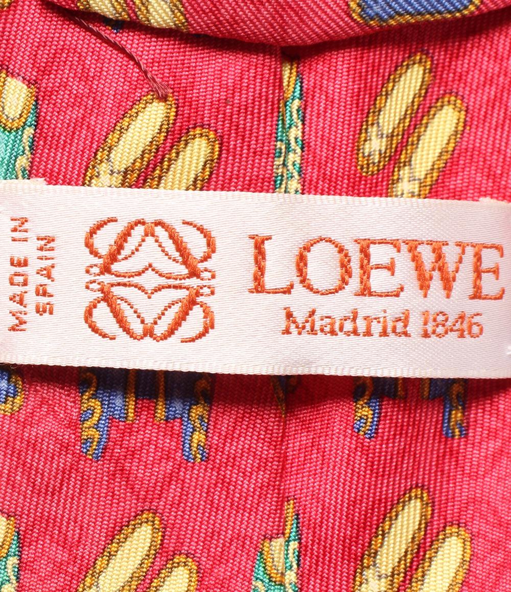 ロエベ ネクタイ シルク100％ メンズ LOEWE