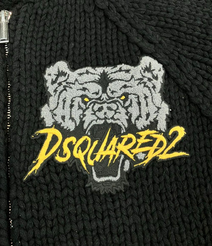 DSQUARED2 ジップアップ ニット ジャケット メンズ SIZE L ディースクエアード