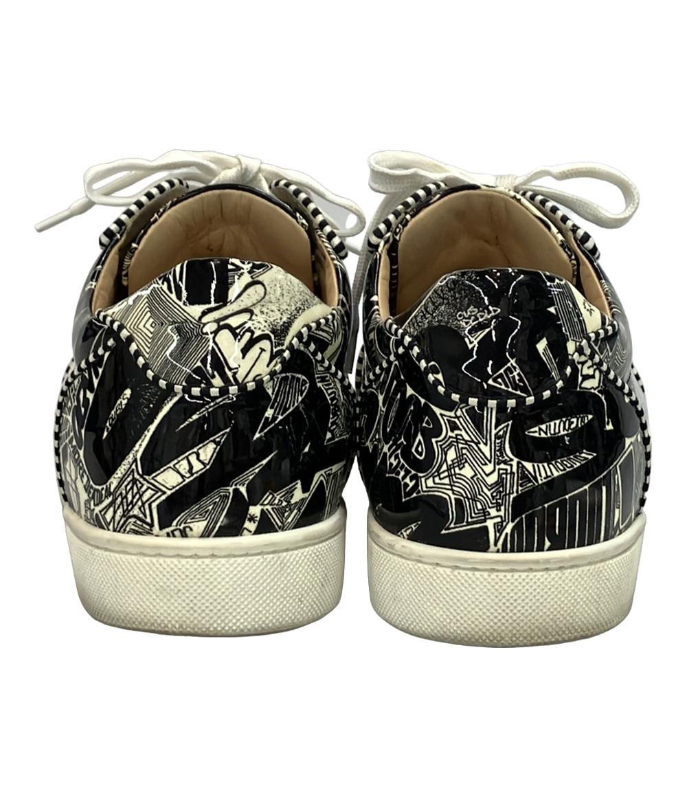 クリスチャンルブタン ローカットスニーカー パテントグラフィック メンズ SIZE 43 (XL) Christian Louboutin