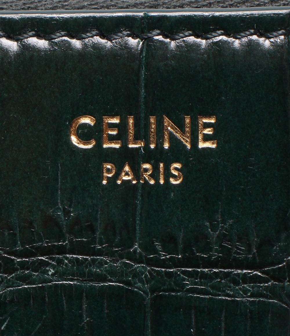 セリーヌ コインケース クロコ ユニセックス CELINE