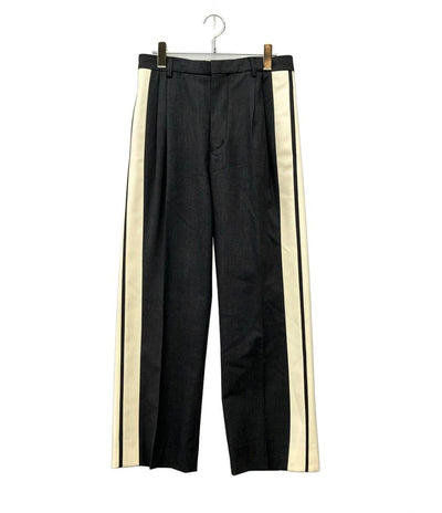 Miu Miu スラックスパンツ サイドライン レディース SIZE 38 (M) ミュウ ミュウ