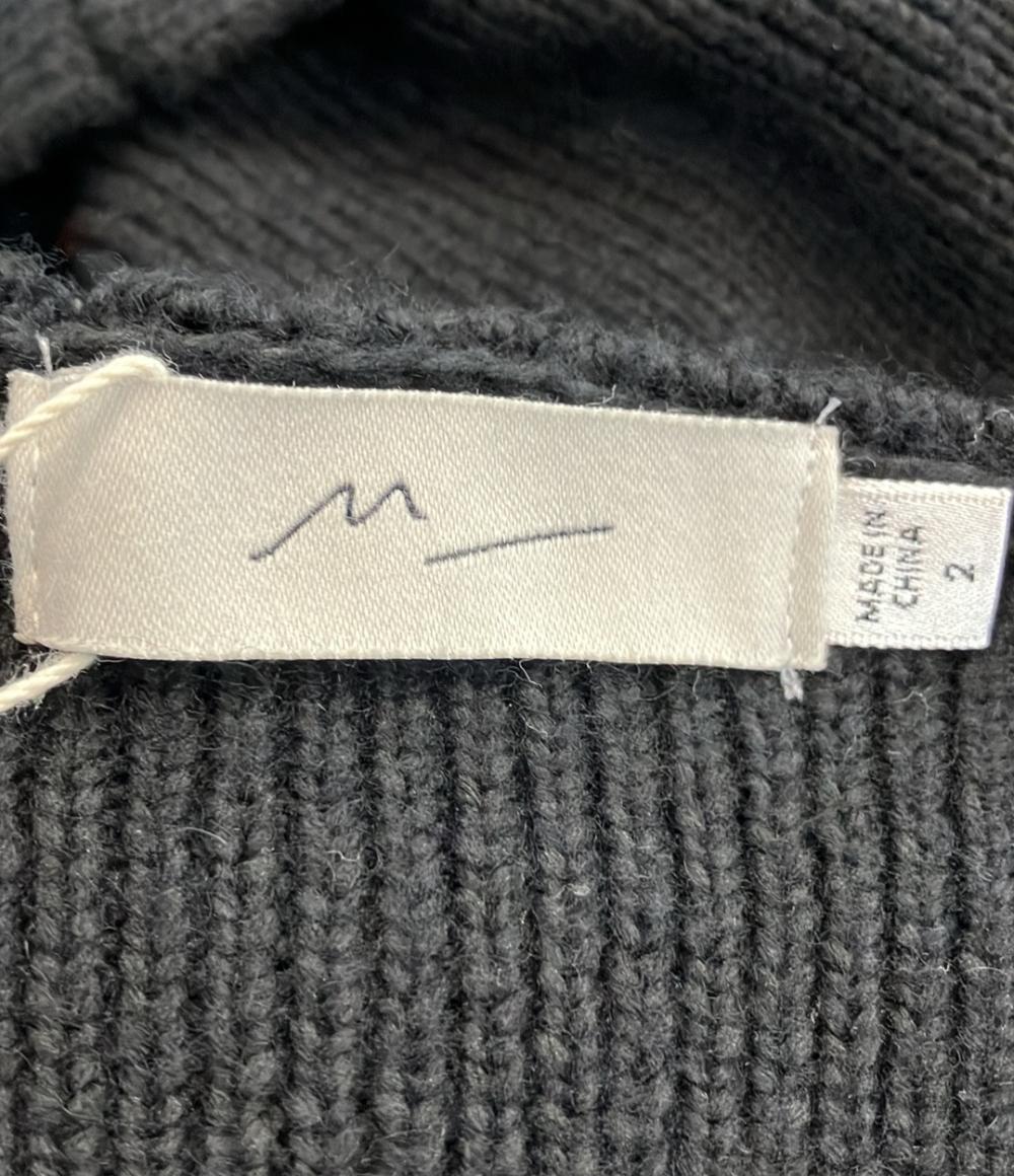 マウジー ニットガウン ロングカーディガン 010FA370-5900 レディース SIZE 2 (M) MOUSSY