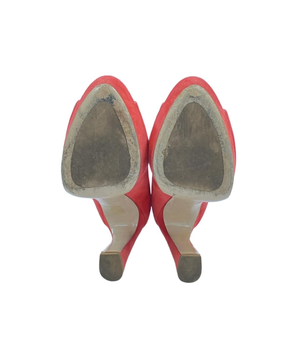 ミュウ ミュウ オープントゥパンプス レディース SIZE 38 (XL) Miu Miu
