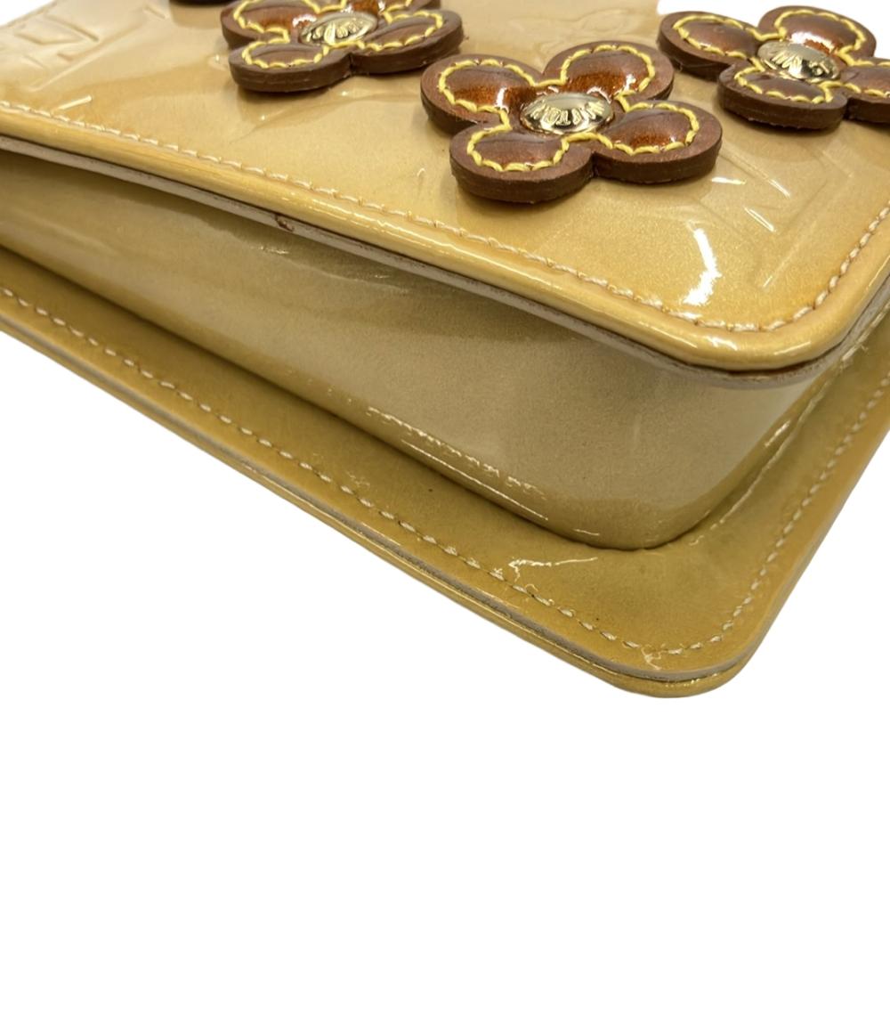 LOUIS VUITTON ハンドバッグ モノグラム ヴェルニ フラワー