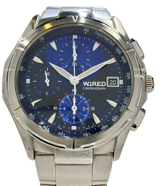 SEIKO 腕時計 WIRED ワイアード クオーツ 7T92-0GB0 メンズ セイコー