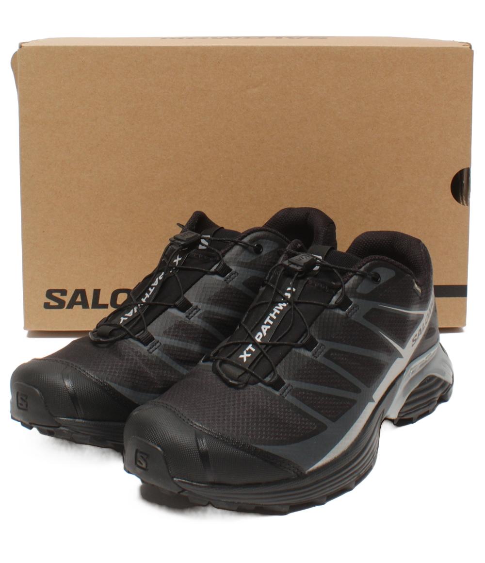 美品 Salomon ローカットスニーカー GORE-TEX XT-PATHWAY GTX 475775 メンズ SIZE 27.5 (L) サロモン