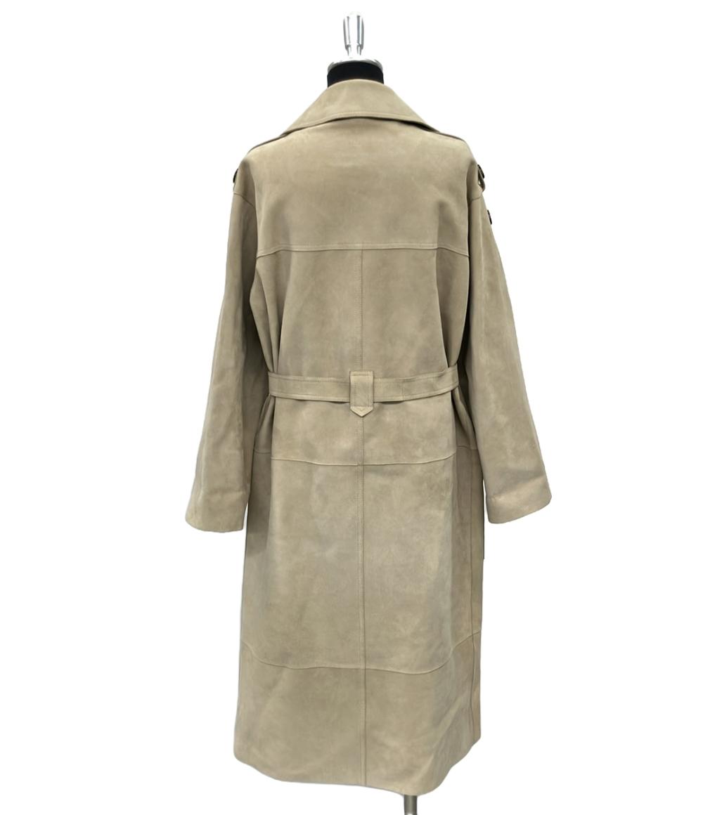 イヴサロモン スエードコート ラムレザー レディース SIZE 36 (S) YVES SALOMON