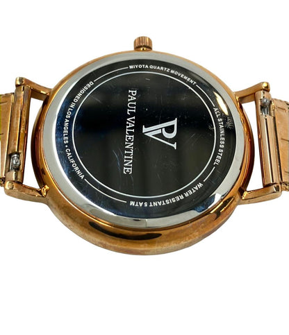 ポールバレンタイン ③-175  602　腕時計　PV38611 クオーツ ピンク メンズ PAUL VALENTINE