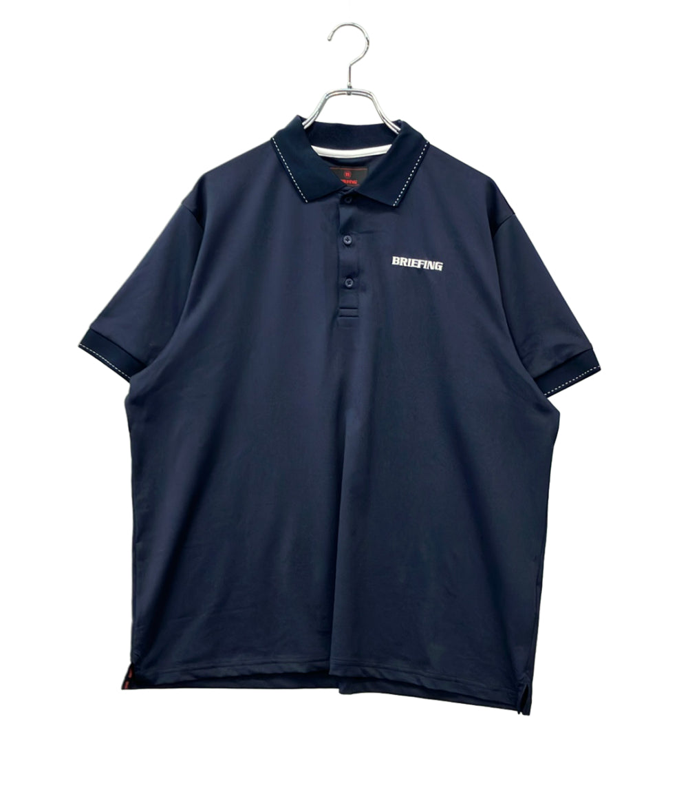 BRIEFING 半袖ポロシャツ MS BG FLAG POLO RF BRG243M06 メンズ SIZE L ブリーフィング