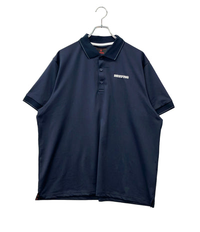 BRIEFING 半袖ポロシャツ MS BG FLAG POLO RF BRG243M06 メンズ SIZE L ブリーフィング