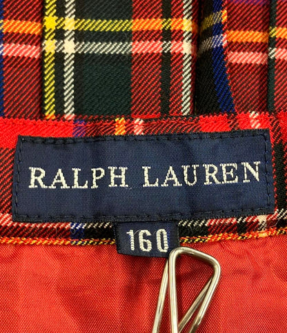 ラルフローレン 巻きスカート チェック柄 キッズ SIZE 160 RALPH LAUREN