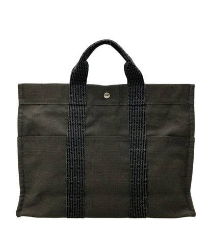 美品 HERMES トートバッグ シルバー金具 エールラインMM レディース メンズ エルメス