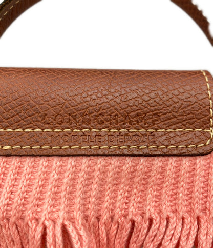 美品 Longchamp 2way ハンドバッグ ショルダーバッグ 肩掛け ル プリアージュ フィレ レディース ロンシャン