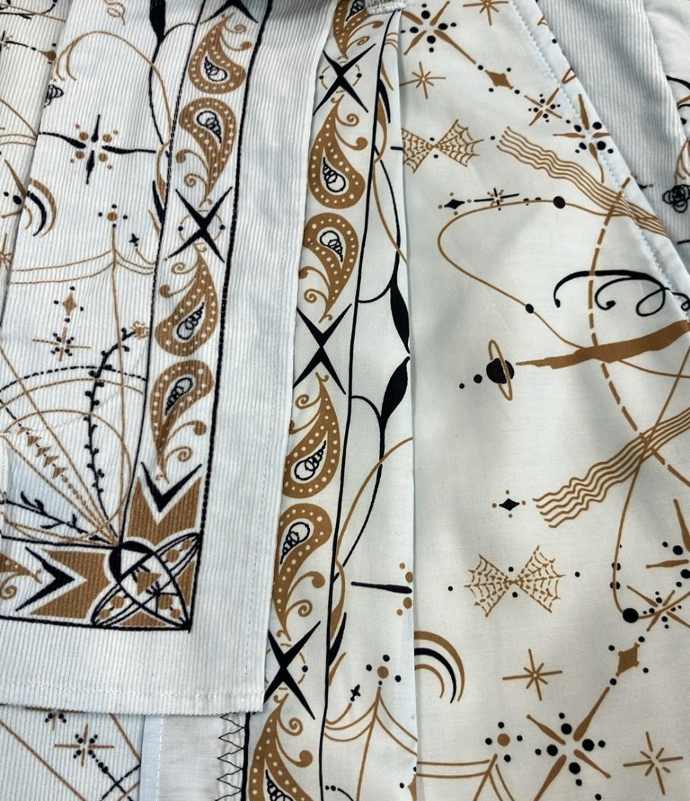 美品 Sacai Dr Woo ロングパンツ バンダナプリントパンツ メンズ SIZE