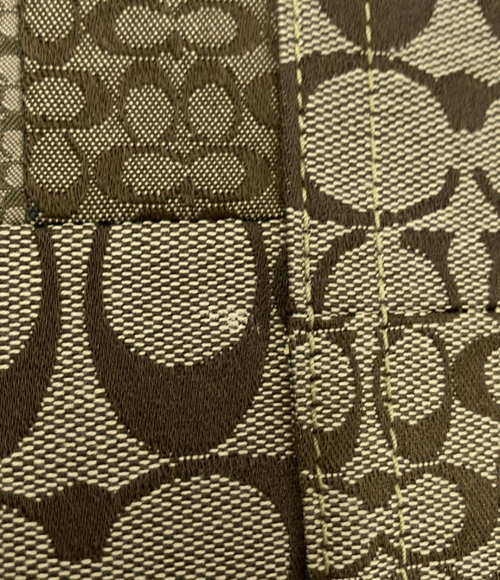 コーチ ポーチ ハンドストラップ付き シグネチャー レディース COACH