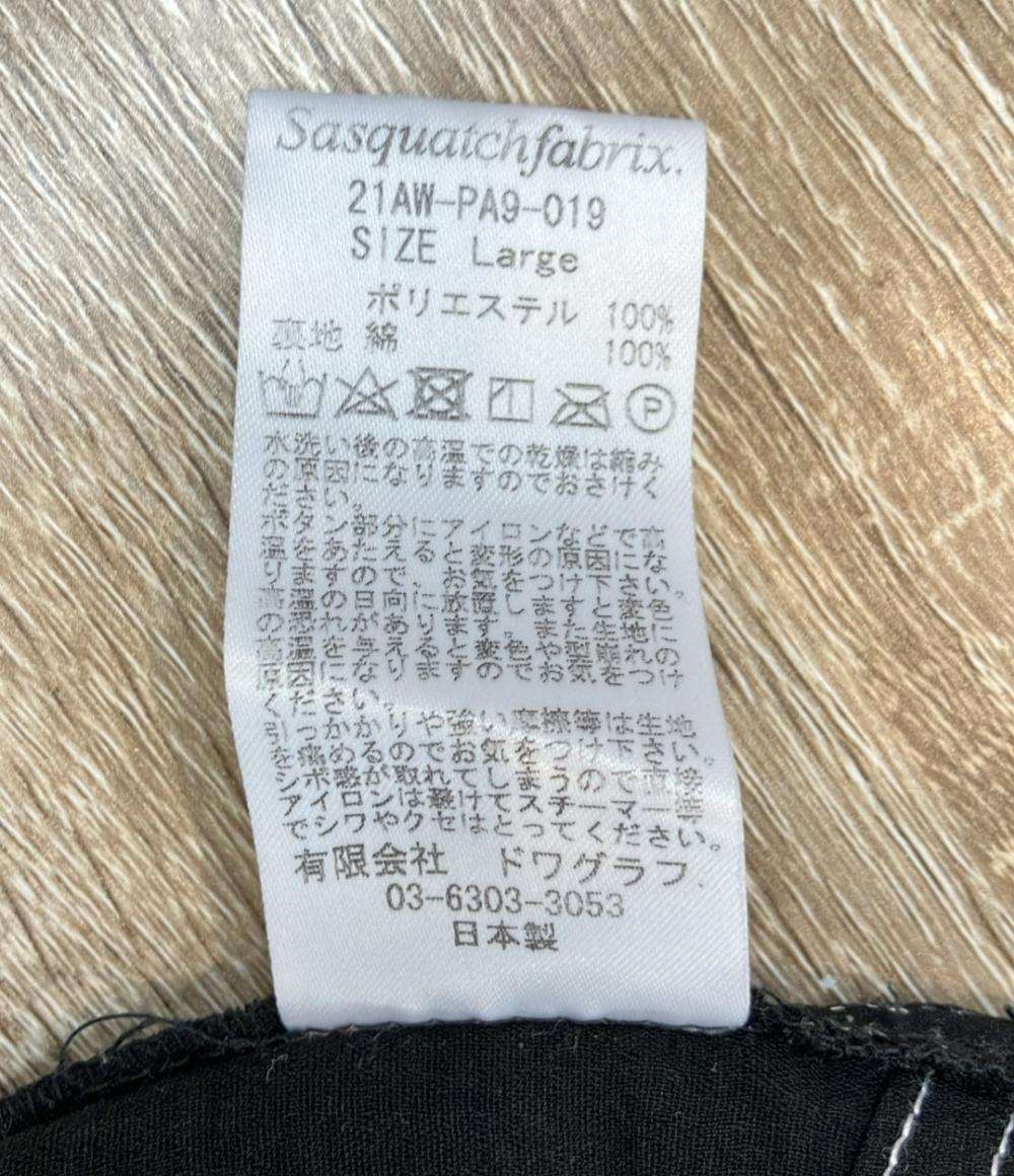 SASQUATCHfabrix. ロングパンツ イージー ストリート 21AW-PA9-019 メンズ SIZE L サスクワァッチファブリックス
