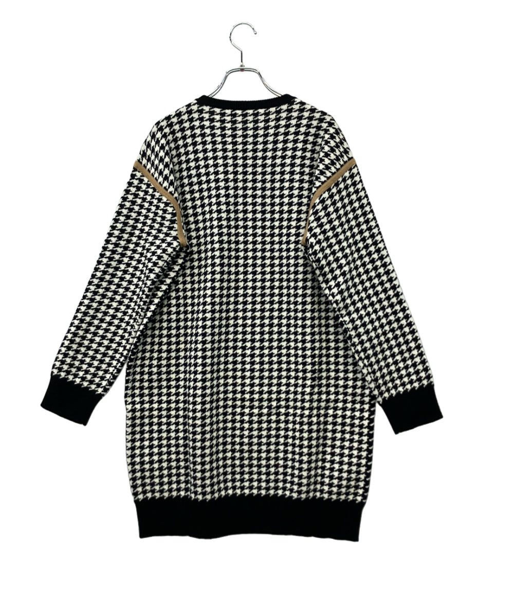 MAX MARA ニットワンピース 千鳥格子柄 レディース SIZE S マックスマーラ
