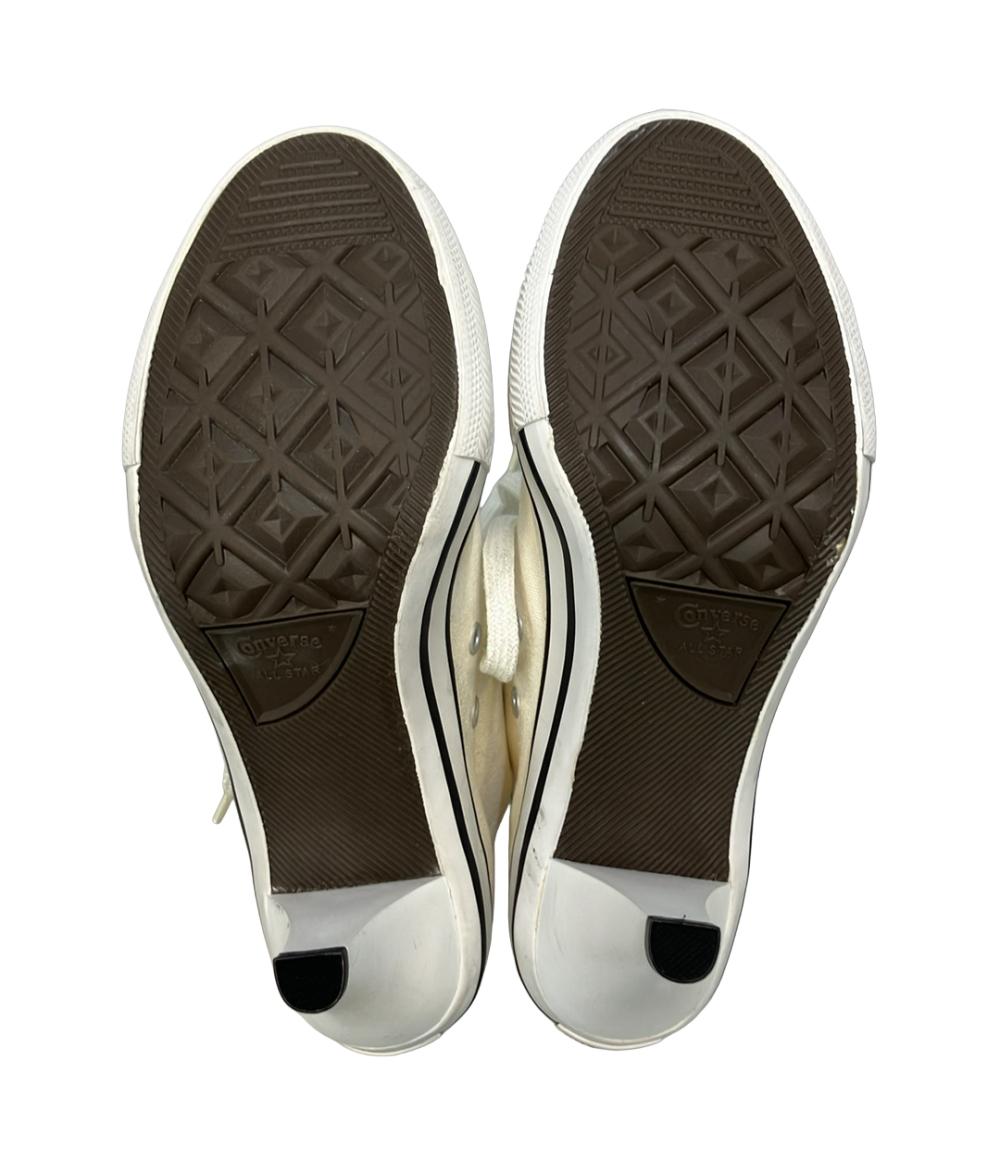 CONVERSE ローカットヒールスニーカー レディース SIZE 25.0 (XL) コンバース