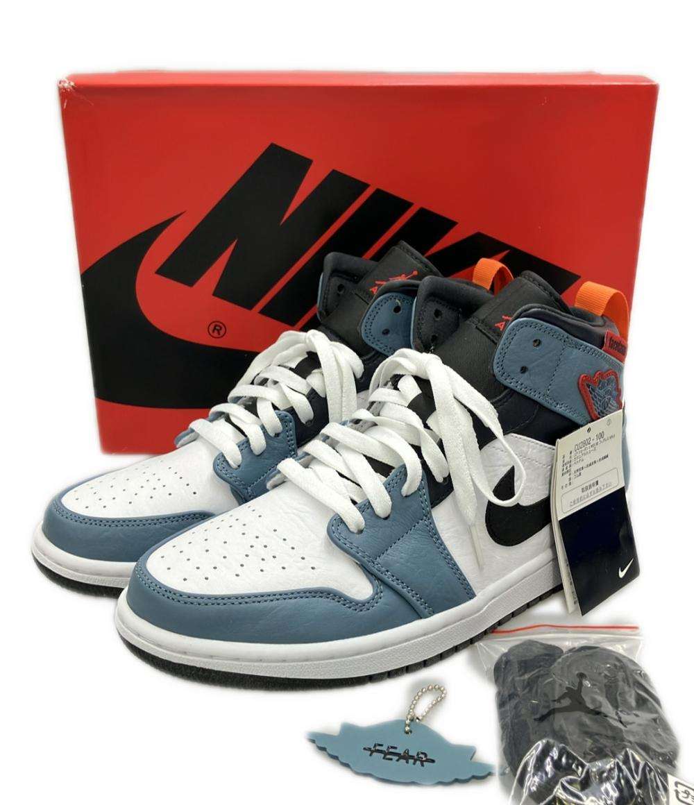 美品 Air Jordan FACETASM ハイカットスニーカー NIKE エアジョーダン 1 MID SE フィアレスAPLA CU2802-100 メンズ SIZE 28.0 (XL) エアジョーダン