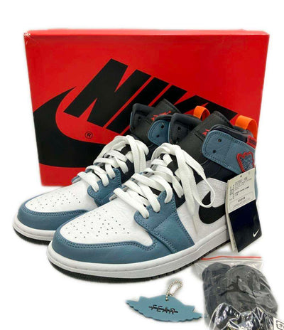 美品 Air Jordan FACETASM ハイカットスニーカー NIKE エアジョーダン 1 MID SE フィアレスAPLA CU2802-100 メンズ SIZE 28.0 (XL) エアジョーダン