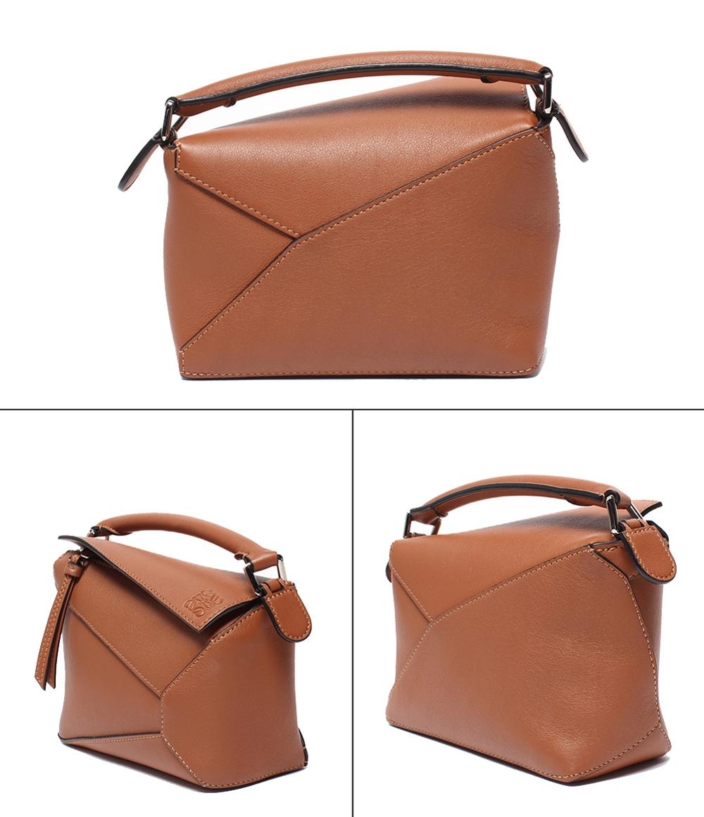 美品 ロエベ 2way ハンドバッグ ショルダーバッグ 斜め掛け パズル
