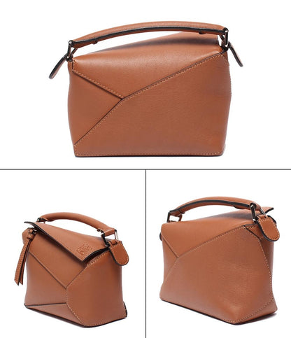 美品 ロエベ 2way ハンドバッグ ショルダーバッグ 斜め掛け パズルバッグ ミニ レディース LOEWE