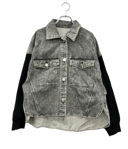 Diagram GRACE CONTINENTAL デニムジャケット ニットコンビ レディース SIZE 36 (S) ダイアグラムグレースコンチネンタル