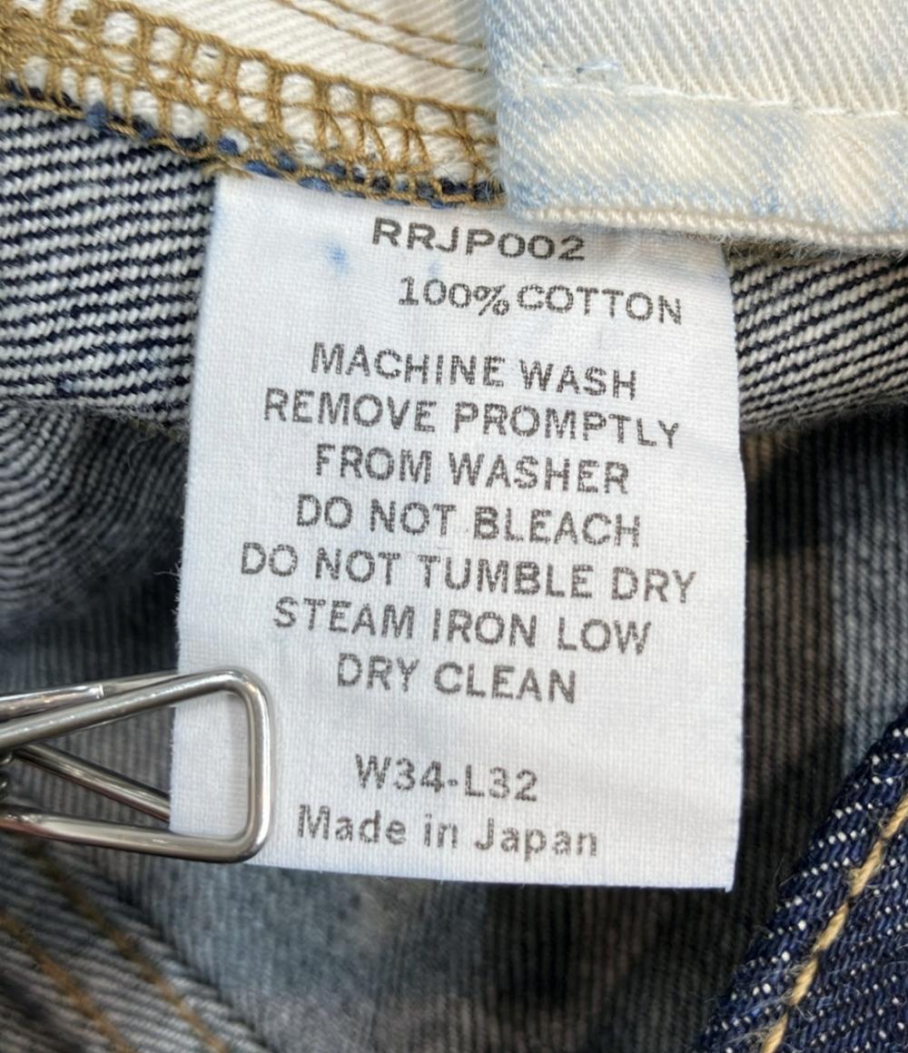 美品 デニムパンツ ジーンズ メンズ SIZE W34-L32 Riprap