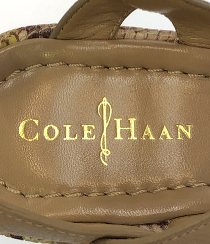 コールハーン 美品 アンクルストラップ ウエッジソールサンダル      レディース SIZE 5 1/2B (S) COLE HAAN