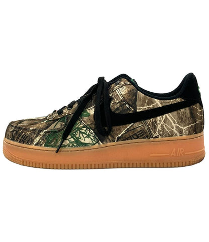 美品 ナイキ 厚底ローカットスニーカー AIR FORCE 1 07 LV8 3 REAL TREE CAMO PACK AO2441-001 メンズ SIZE 27.5 (LR) NIKE