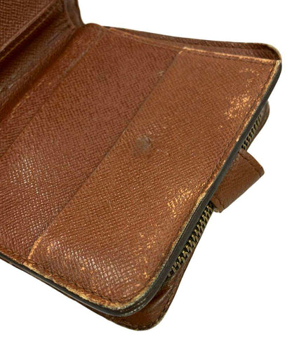 ルイ・ヴィトン 二つ折り財布 コンパクトジップ モノグラム M61667 レディース LOUIS VUITTON