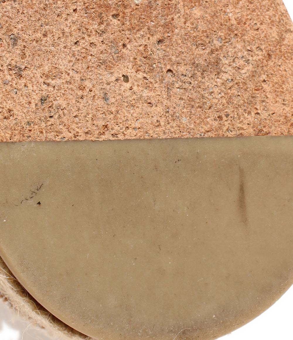 エルメス レースアップサンダル エスパドリーユ フラットシューズ e59278i レディース SIZE 35 (S) HERMES