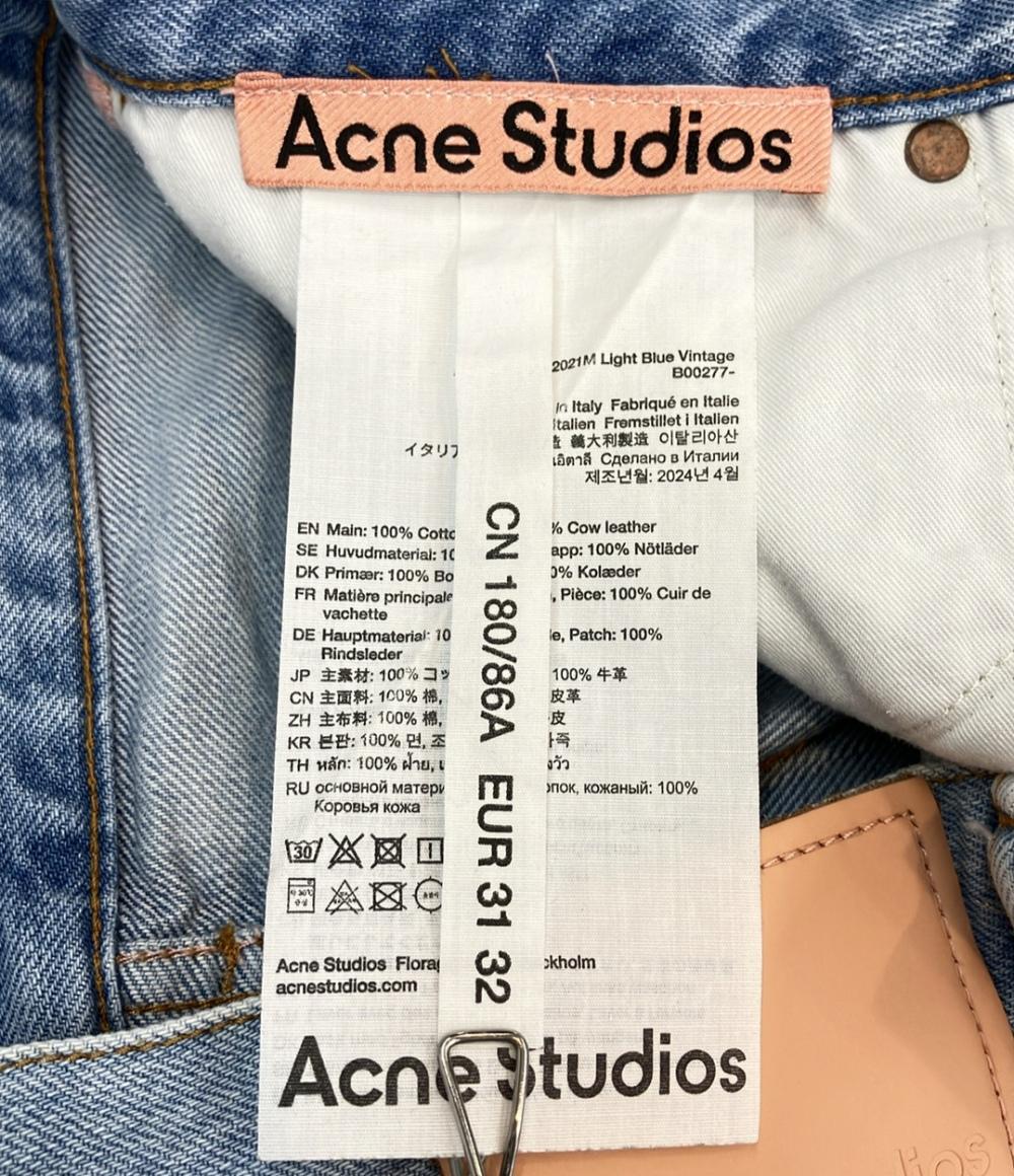 ACNE STUDIOS デニムパンツ 2021M Light Blue Vintage B00277 レディース SIZE 31 32 (XL) アクネストゥディオズ