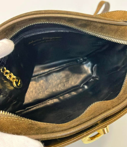 Salvatore Ferragamo ショルダーバッグ 斜め掛け ガンチーニ レディース サルヴァトーレフェラガモ