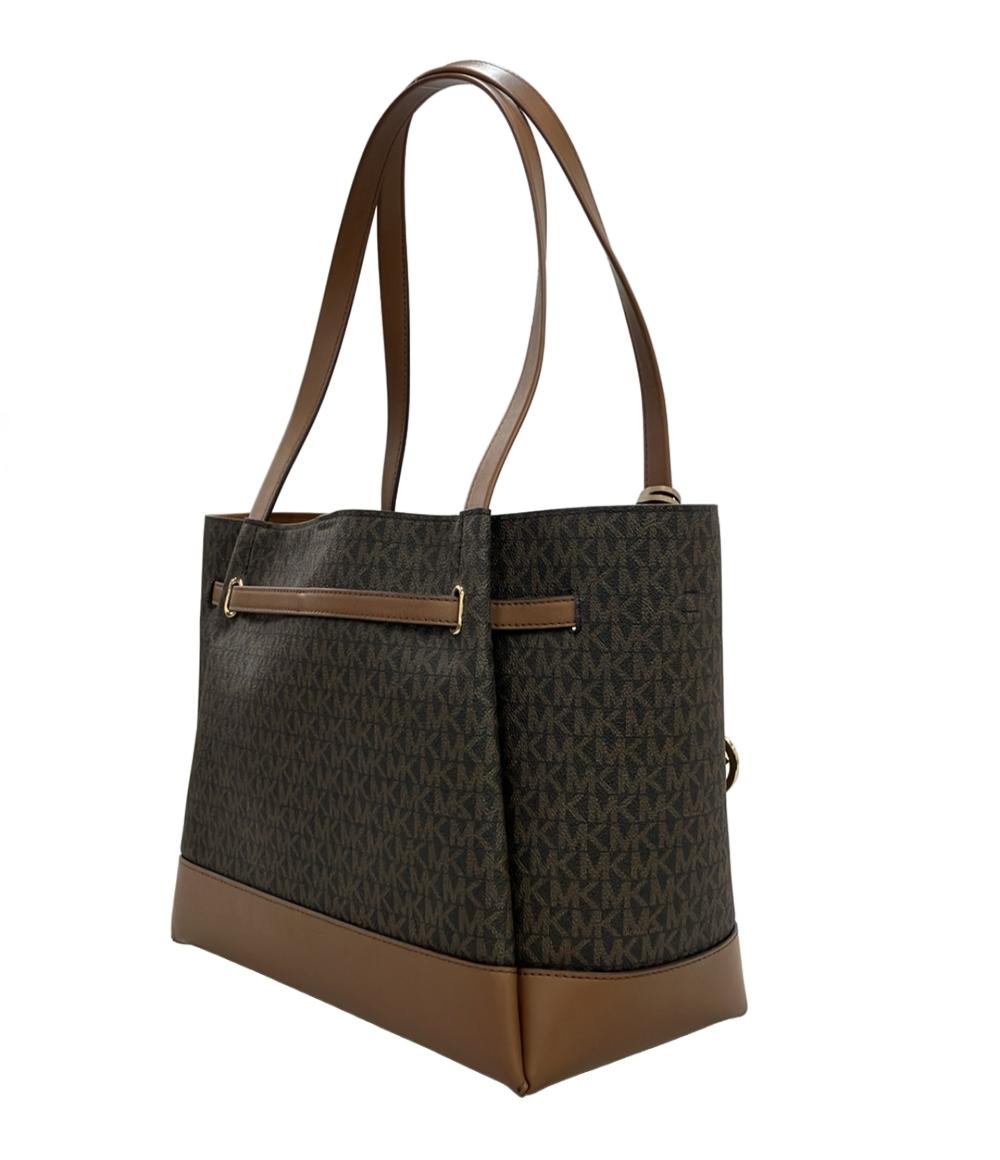 美品 MICHAEL KORS トートバッグ MKシグネチャー レディース マイケルコース