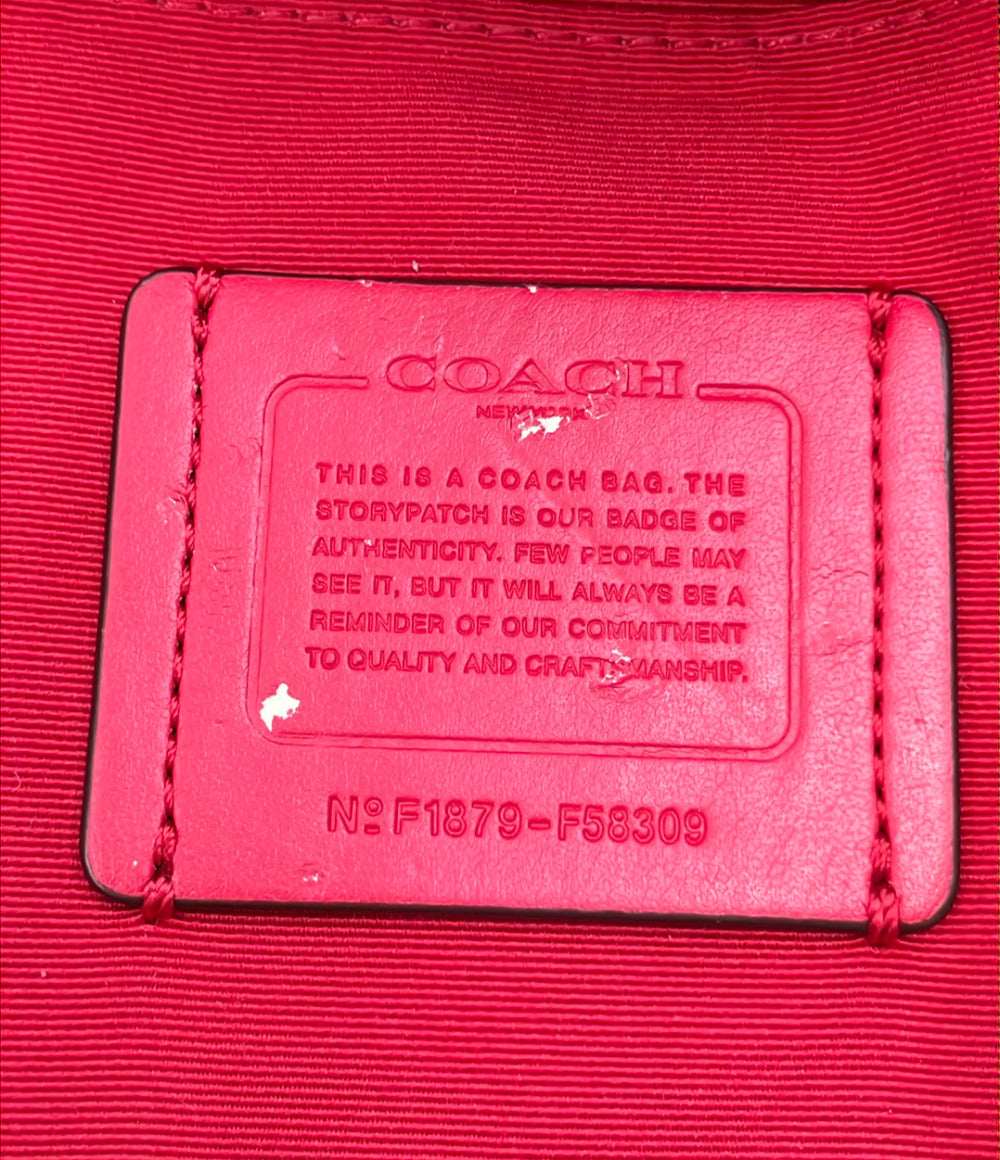 COACH ショルダーバッグ 斜め掛け シグネチャー F58309 レディース コーチ