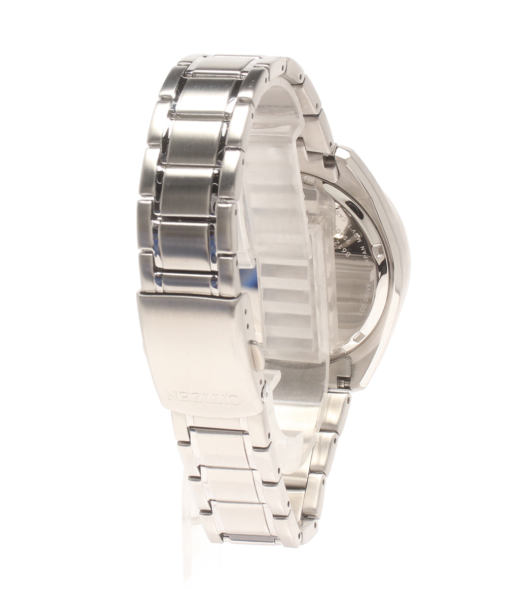 美品 CITIZEN 腕時計 ソーラー ブラック B612-S104394 メンズ シチズン